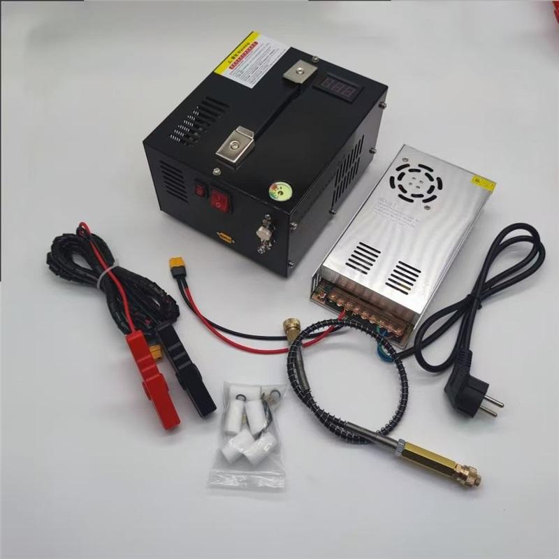 12V Electric High Pressure Air Pump 30mpa Compressed Air Pump Submersible Breathing Pump 4500psi