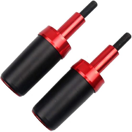 Motorcycle CNC Aluminum Engine Crash Guard Case Frame Sliders Protector Falling Protection Compatible with Agusta MV BRUTALE 675 800 (Red)
