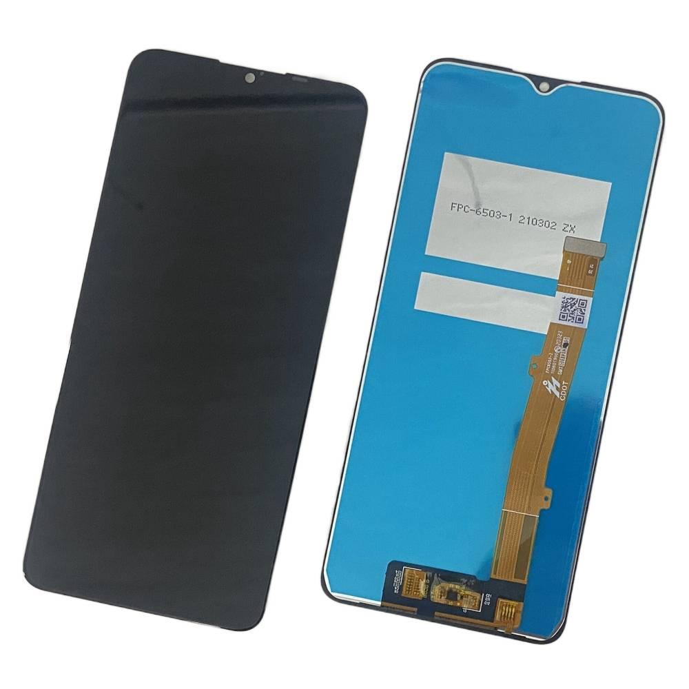 LCD Screen and Digitizer Full Assembly for TCL 20SE No Frame
