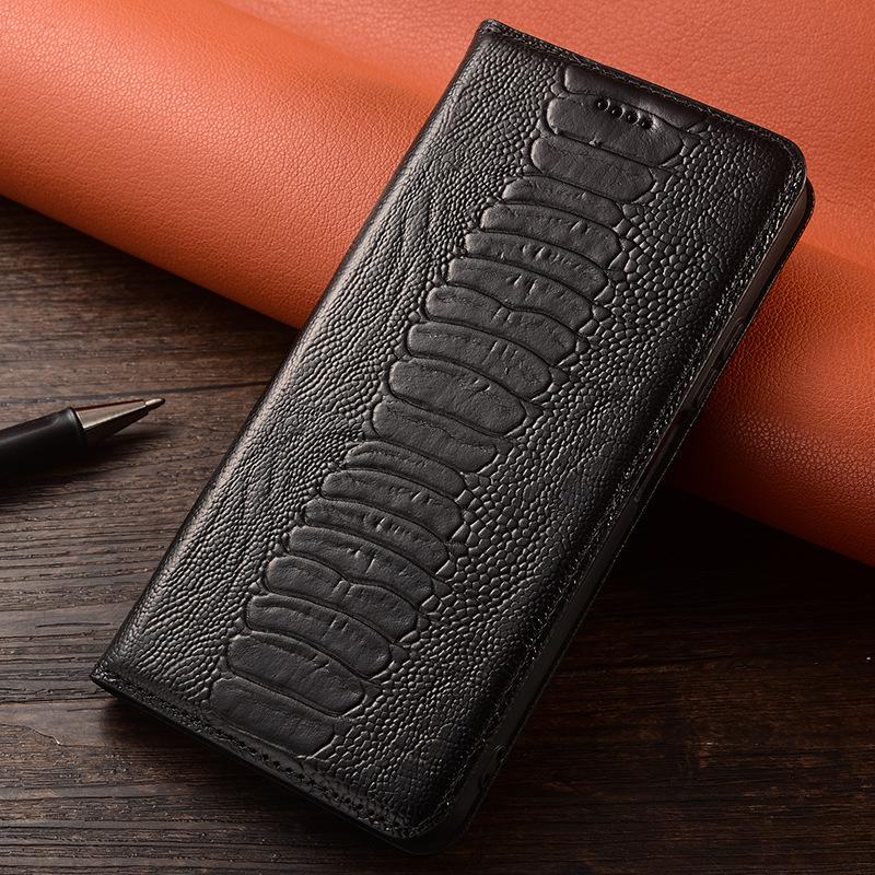 Xiaomi Note 13R Pro Genuine Leather Flip Cover suitable for Redmi Note 12 SE, 11, 10, 9 - Protective Case