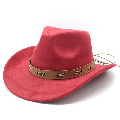 Tibetan Top Hat Western Cowboy Hat Sun Hat Men And Women Suede Hat Knight Hat Jazz Hat