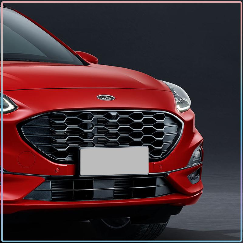 Auto Auto Heckklappe Emblem Aufkleber 11,5x4,5cm Passend für Ford Ranger Escape Mondeo Fusion Fiesta Kuga Edge Focus Mustang Emblem Logo Zubehör