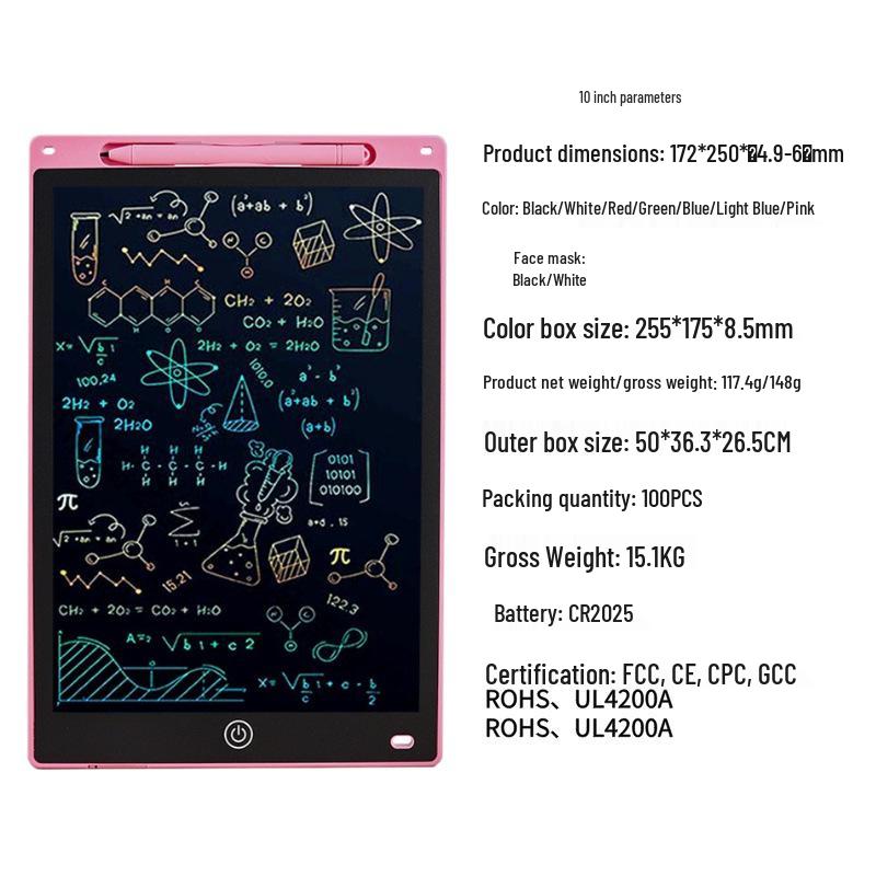 LCD Kids' Erasable Doodle & Drawing Board