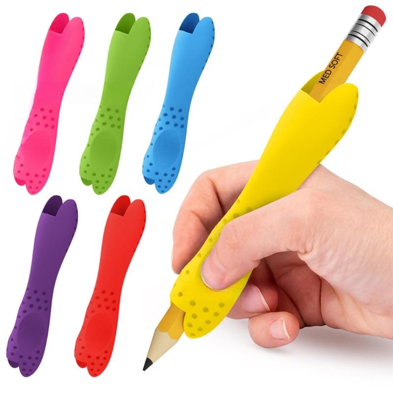 Weicher Silikon Stiftgriff Ergonomischer Stifthalter Griff Schreibhilfe Griff Bleistifthalter Griff Für Kleinkind Schüler Erwachsener Schreiben
