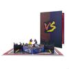 3D Popup Boxing Scene Card for Birthdays Handmade Greeting Card with Envelope