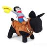 Funny Dress Up Pet Costume Halloween Cosplay New Year Outfit Trendy Cowboy Rider Dog Costume