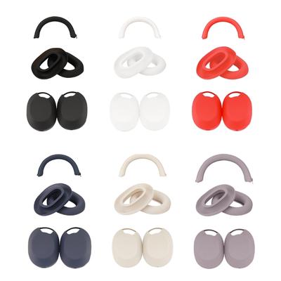 Headphone Case Earphone Silicone Protective Cover for WH 1000XM5 Headsets Headbeam Protectors Sleeve