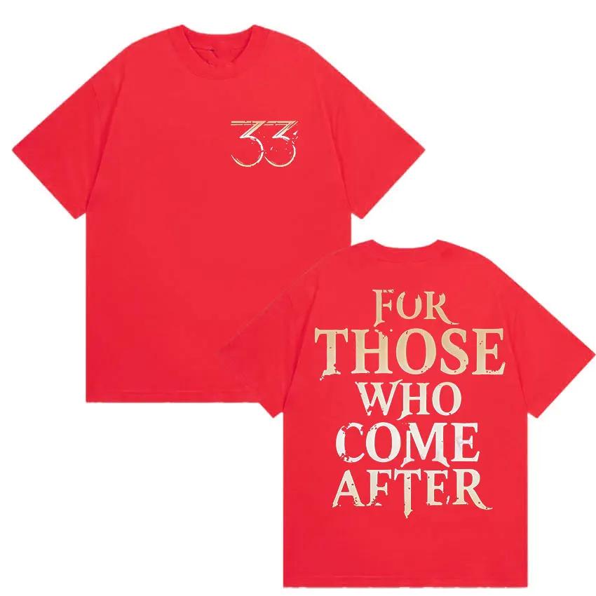 Esquie Clair Obscur Expedition 33 for Those Who Come  Game T Shirts Men's Casual Vintage Aesthetic Cotton T-Shirt Tops