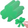 72 Sheet Shamrock Paper Cutouts For School Holiday Decorations Wedding Party Decors And Classroom Activities