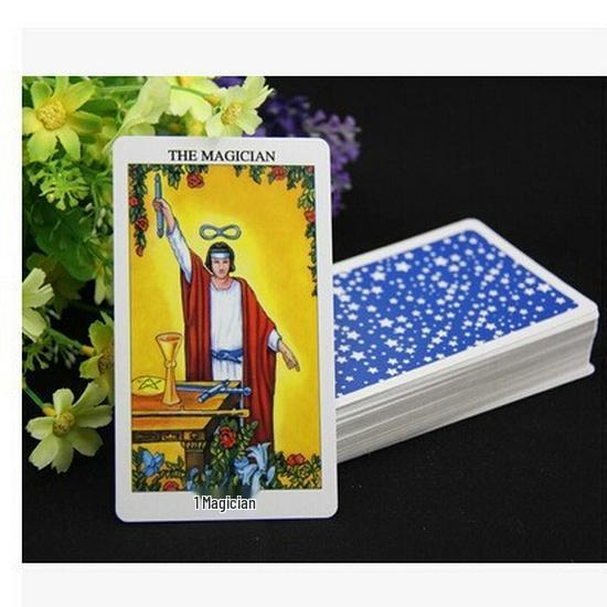 Tarotová sada Waite: Zahrnuje karty, ubrus, knihu a sáček na karty