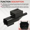 Ambient Outdoor Air Temperature Sensor Connector Plug For Honda Fit Passport Pilot Civic HR-V Accord 80525-T2F-A01 80525-TBA-A01