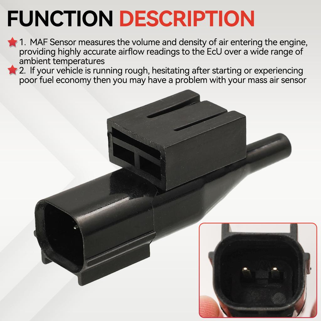 Ambient Outdoor Air Temperature Sensor Connector Plug For Honda Fit Passport Pilot Civic HR-V Accord 80525-T2F-A01 80525-TBA-A01
