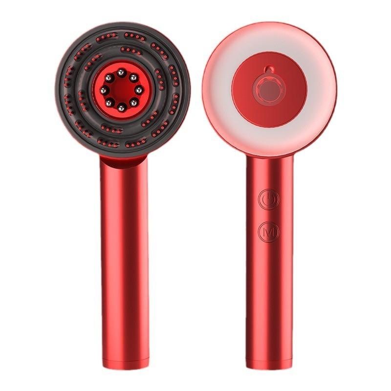 Massage Scalp Comb Red Light Hair Growth Instrument Anti-dense Hair Comb Essence Introduction Comb Press Head Massager