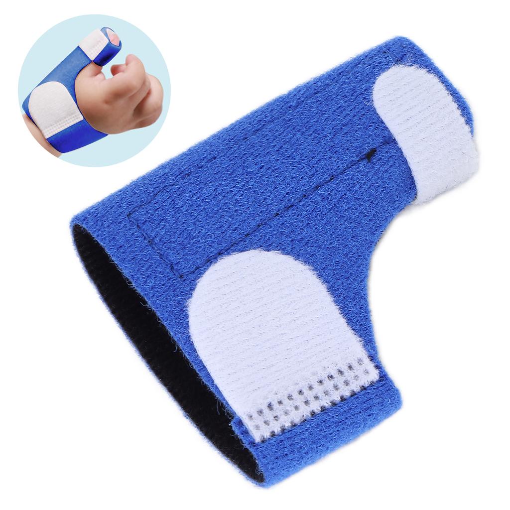 Baby Finger Guard Soft Thumb Fixation Stabilizer Infant Thumb Support Brace Blue