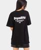 ROYALLIFE Be The Friends Short Sleeve Tee (Rl701 Be The Friends Tee) - Black