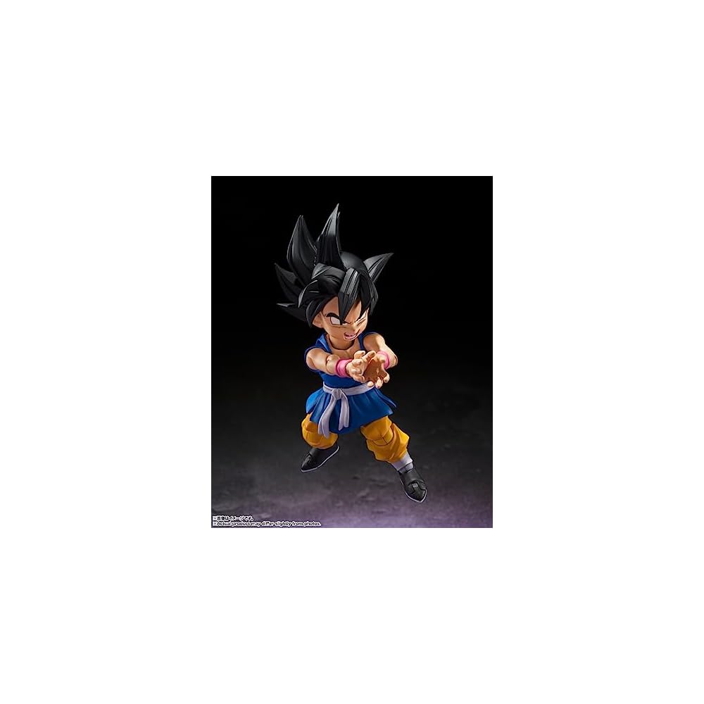 TAMASHII NATIONS S.H. Figuarts Dragon Ball GT Goku GT 80mm Painted Action Figure ABS PVC