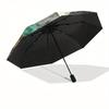 1pc Gothic Reaper with Barbed Wire Halo Umbrella with Plastic Handle,Suitable for All Seasons Home Travel Outdoor UmbrellaB1797