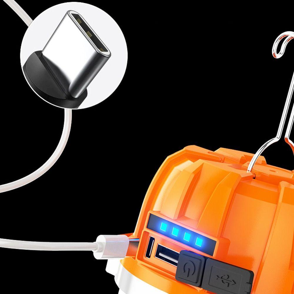 USB Rechargeable LED Camping Lantern High Brightness Long Battery Life Camping Lights with Power Display Waterproof