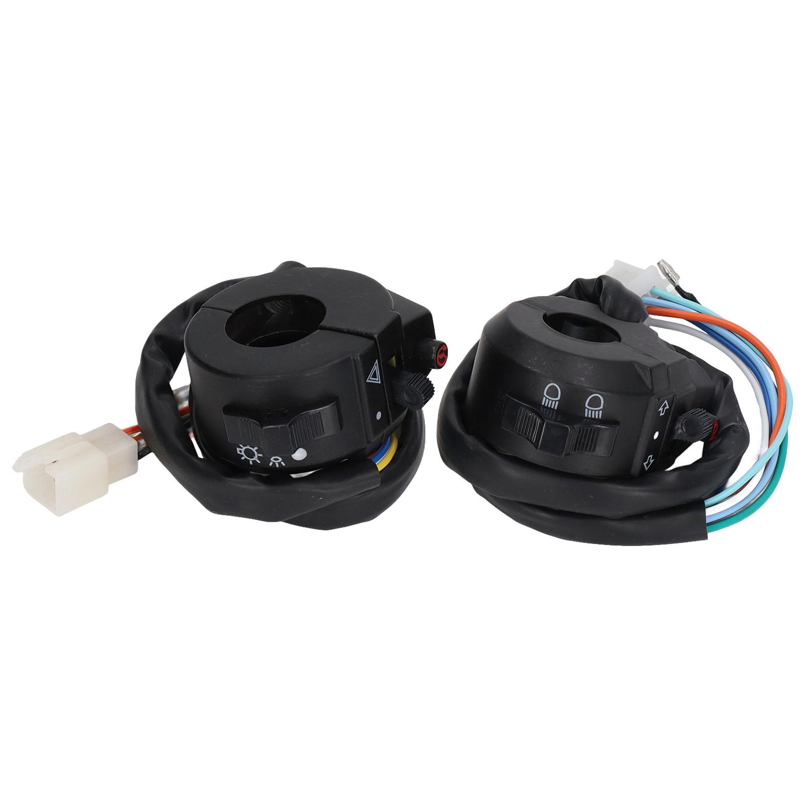 

Пара мотоциклетных переключателей на руле, замена фар, поворотников, звукового сигнала для CG125