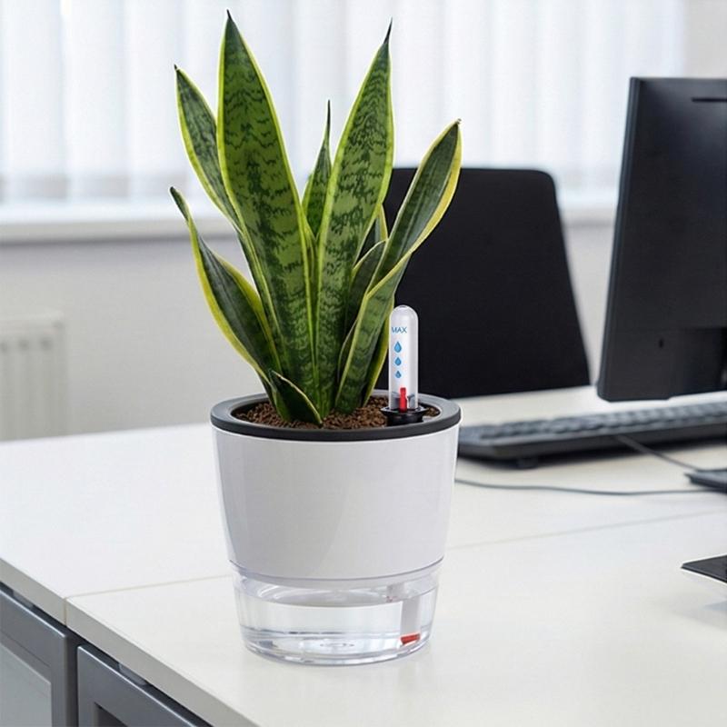 Garden Water Level Devices With Clear Scale Lines Moisture Gauge for Indoor and Outdoor Potted Flower