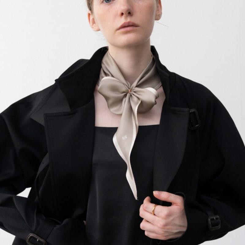 Saint Luxure Brin Petite Rhombus Scarf (6 COLORS)