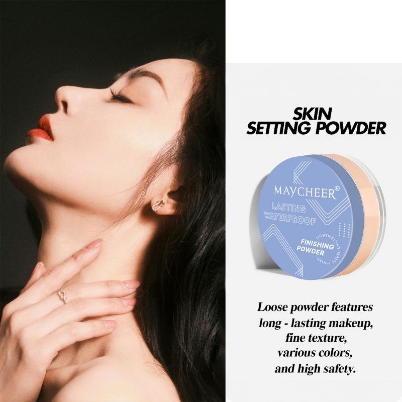 Maycheer Long Lasting Waterproof Matte Loose Powder For Setting Makeup
