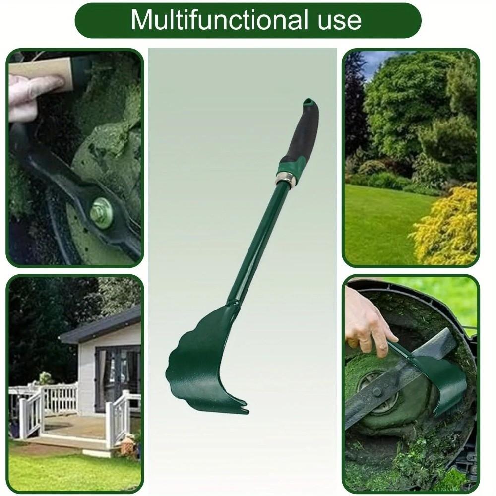 Long Handle Mower Cleaning Tool Metal Mower Maintenance Tool Lawn Mower Maintenance