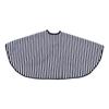 Soft Cloth Hair Cutting Barber Cape Hairdressing Salon Gown Bib Apron Vertical Stripes