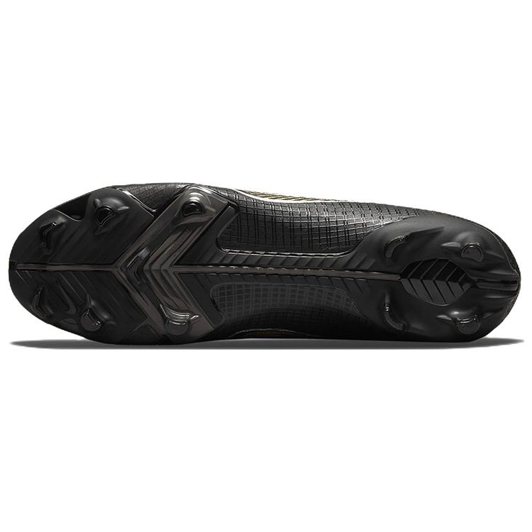 Nike Mercurial Vapor 14 Academy MG Black Metallic Gold Мужские кроссовки — фото 6