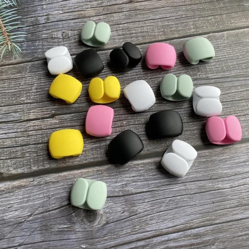 4pcs/set Data Cable Winder Earphone Cable Tie Fixing Clip USB Charger Line Cable Holder Desk Organizer Management Clips