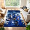 Chelsea Football Club Galaxy 2D Printed Floor Mat Soft Plush Water-resistant & Washable Office & Lounge Rug Stylish Area Rug