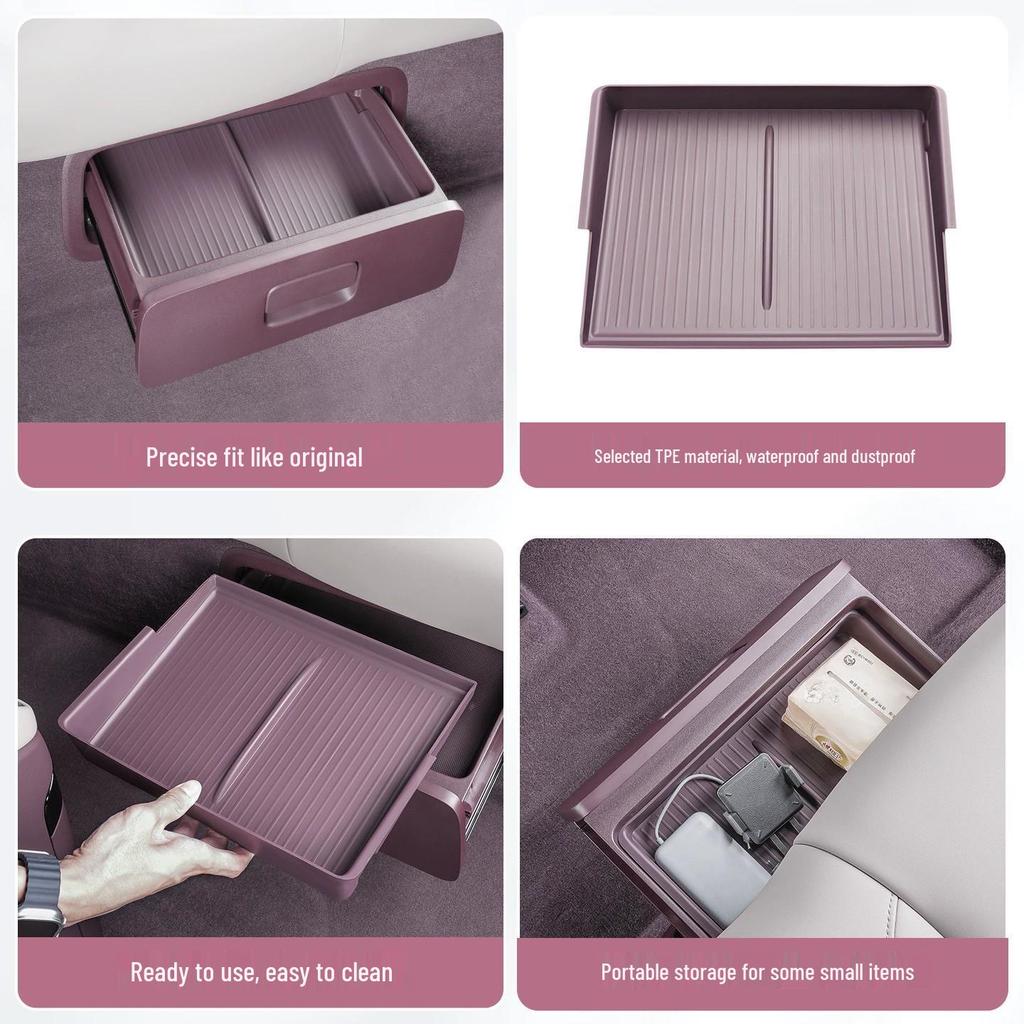 Xiaomi YU7 Rear Seat Drawer Storage Organizer