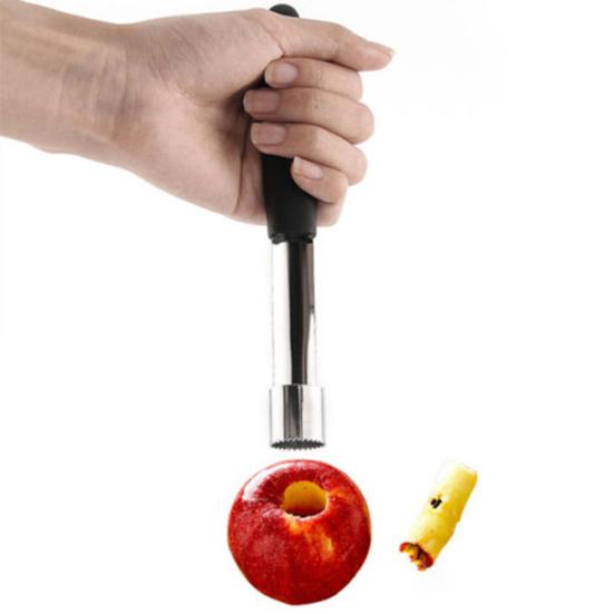 Stainless Steel Core Seed Remover Fruit Apple Pear Corer Easy Twist Kitchen Tool