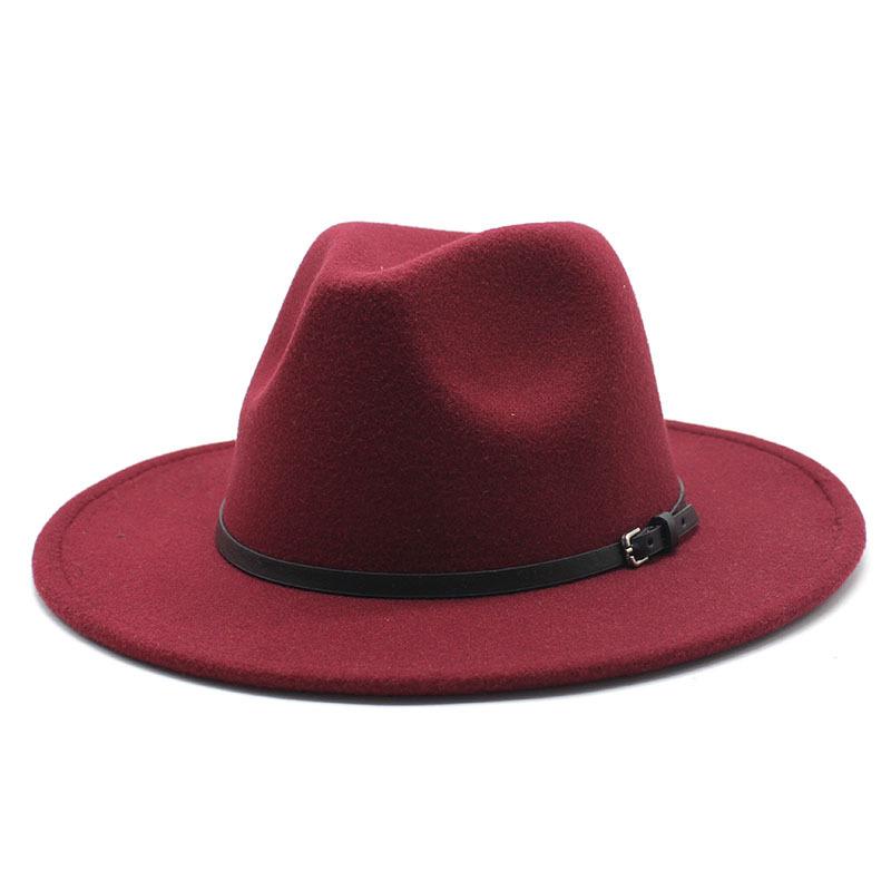 Hat Ladies Jazz Hat Seasonal British Retro Top Hat Ladies Trendy Ladies Woolen Gentleman Hat