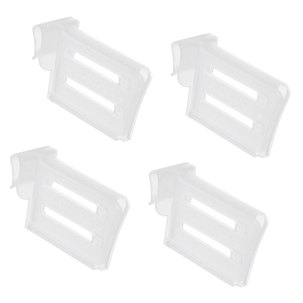 4Pcs Retractable Refrigerator Divider Clip Extendable Fridge Separator