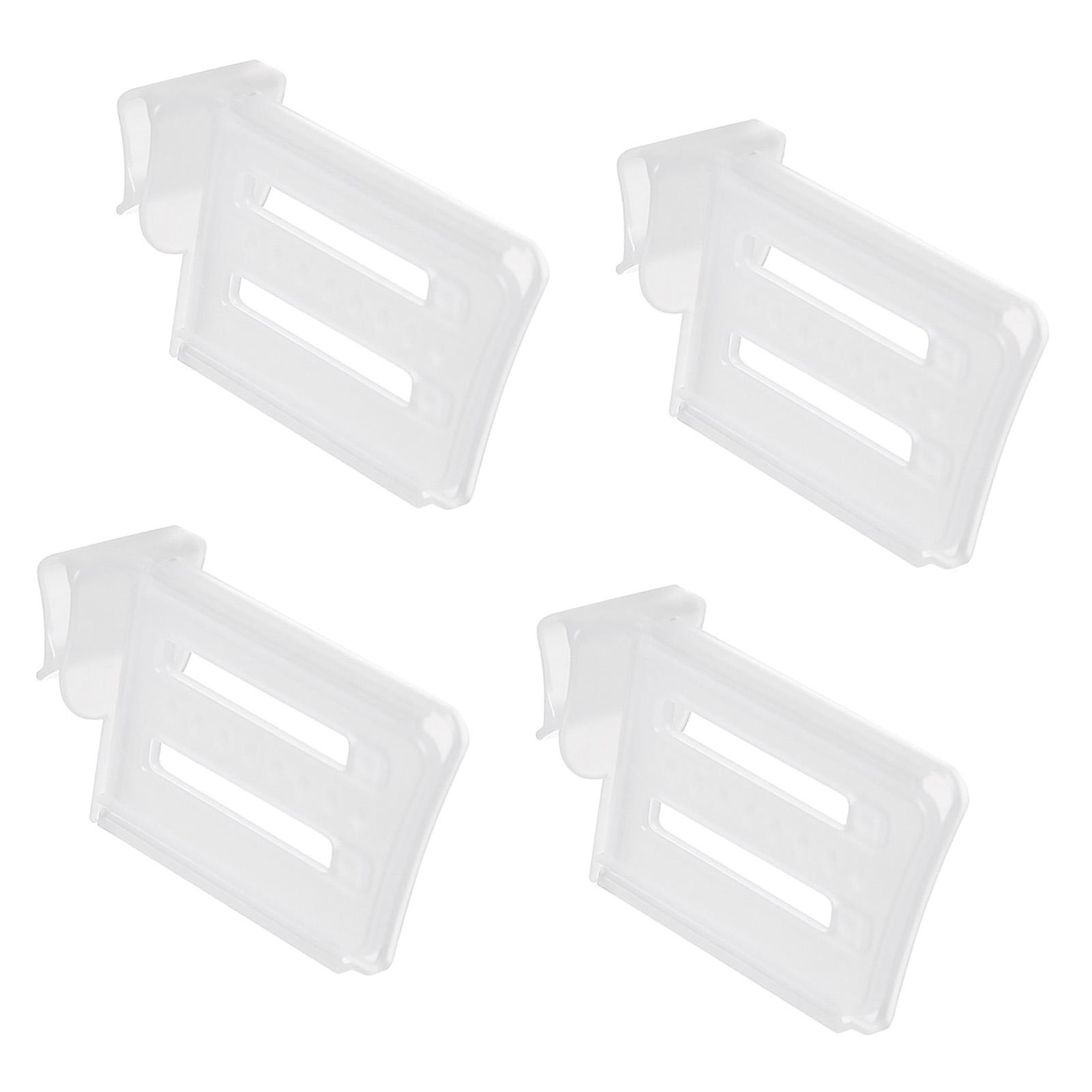 4Pcs Retractable Refrigerator Divider Clip Extendable Fridge Separator