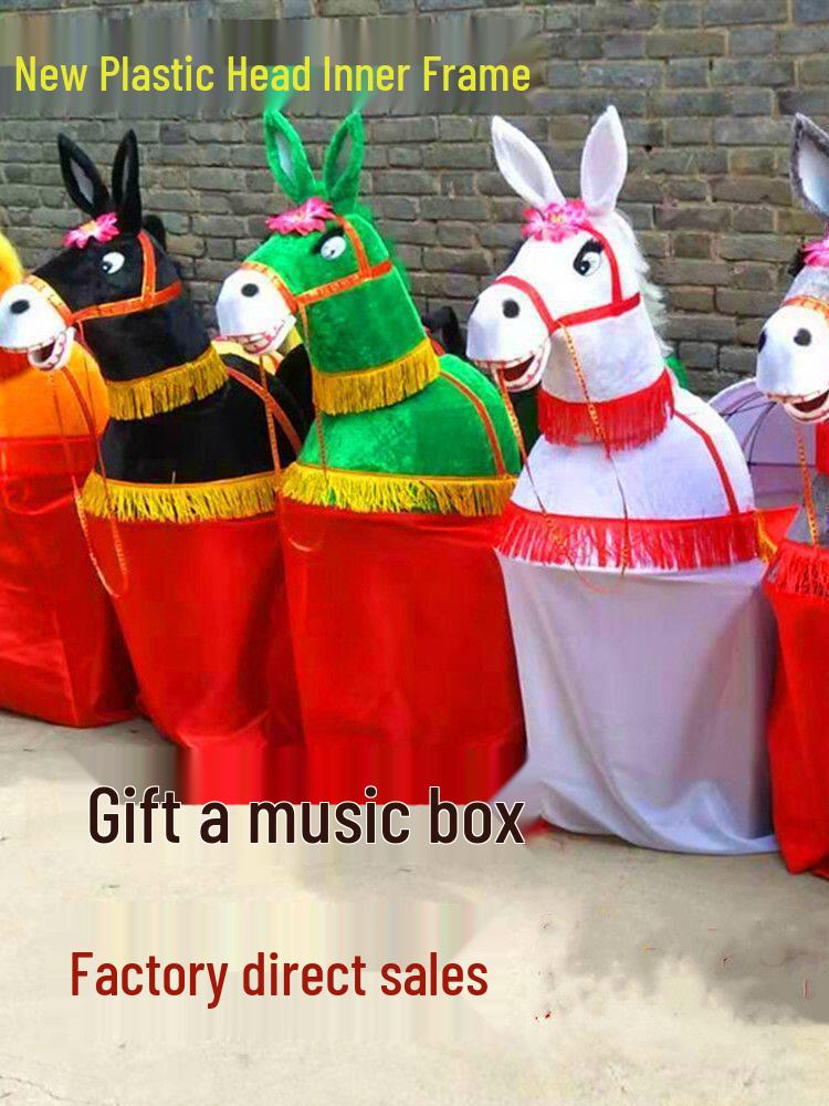 Lion Dance & Yangge Performance Props for Lantern Festival Celebration Whip Only