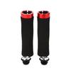 1 Pair Cycling Handle Bar End Bike   Lock on Handlebar Grips Accessory (Black)