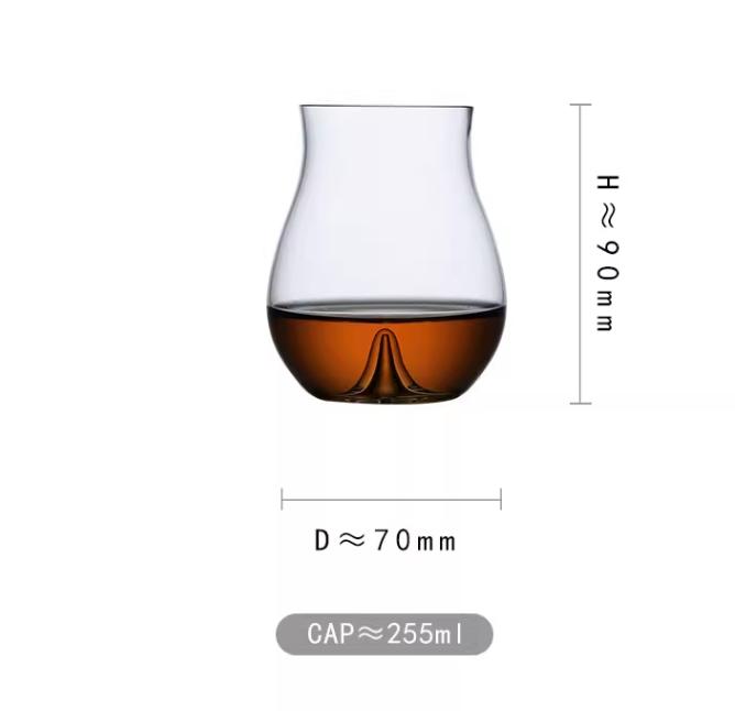

Crystal Glass Coffee Cup, Heat-Resistant Latte Mug, Water Cup, Milk, Beer, Juice, Tea, Wine Glass, 360ml 1pcs