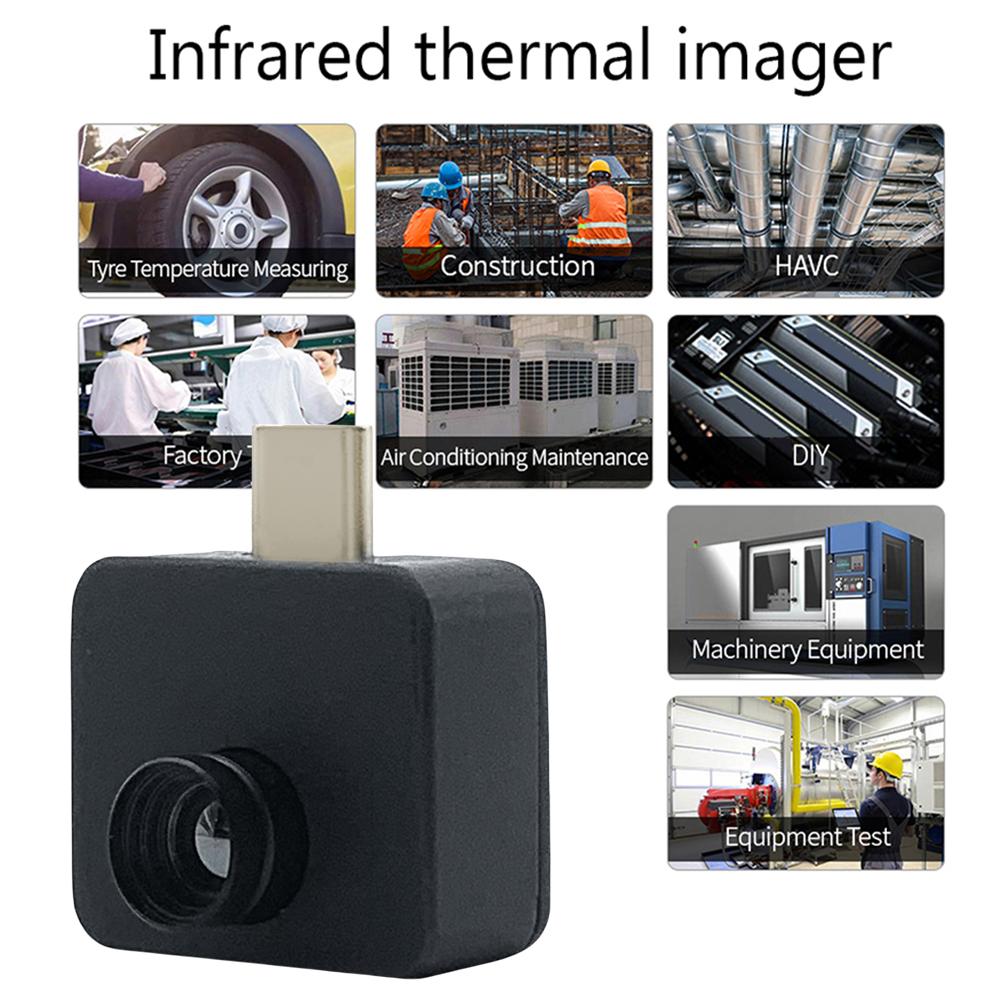 Mobile Thermal Imager 32*32 Pixels -20~1000°C Infrared Thermal Imager Thermal Imaging Camera for Android Type C Mobile Phone