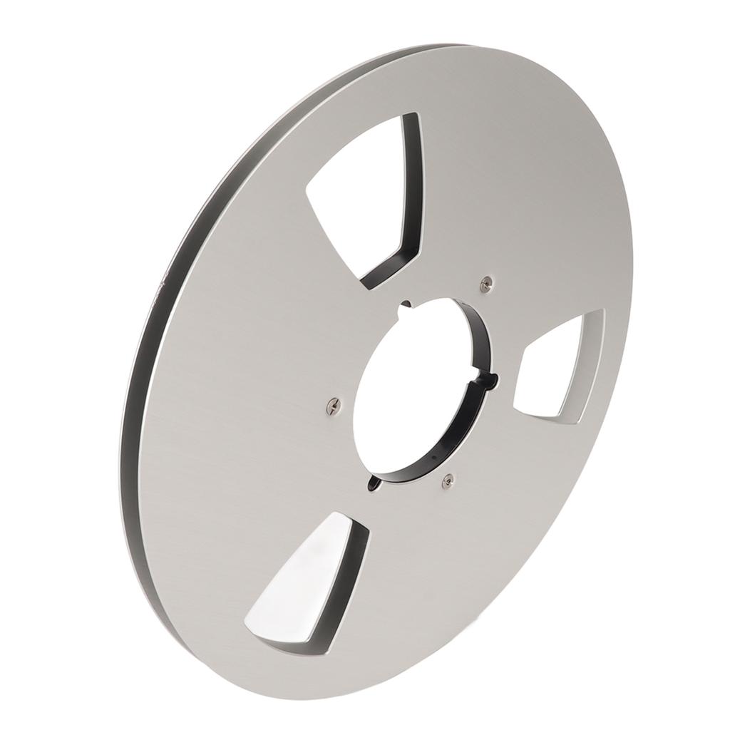 1 4 10 Inch Empty Tape Reel 3 Holes Open Reel Sound Tape Empty Reel Aluminum Reel Tape Reel for Nab Reel