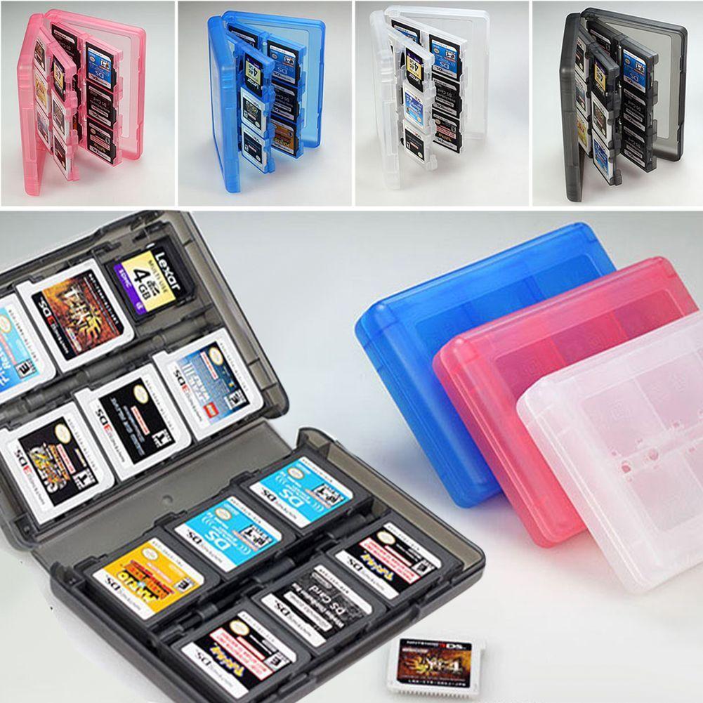 28-in-1 Game Card Case for Nintendo New 3DS DSi XL LL DS Lite Portable Protective Game Cartridge Storage Box Holder