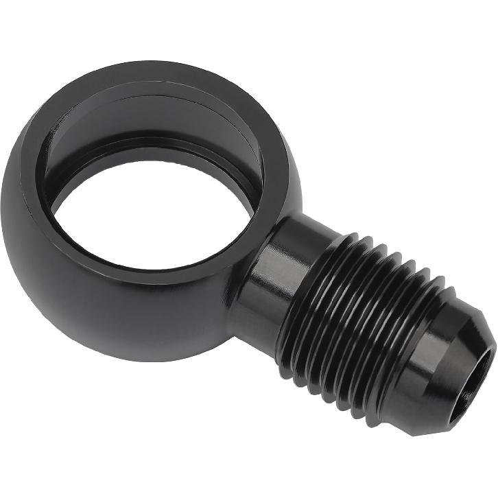 EVIL ENERGY Фитинг-банджо для топливной системы, внутренний диаметр 10,5 мм, отверстие для банджо, переходник с наружной резьбой 6AN, алюминиевый, черный 6AN,ID 18.5mm