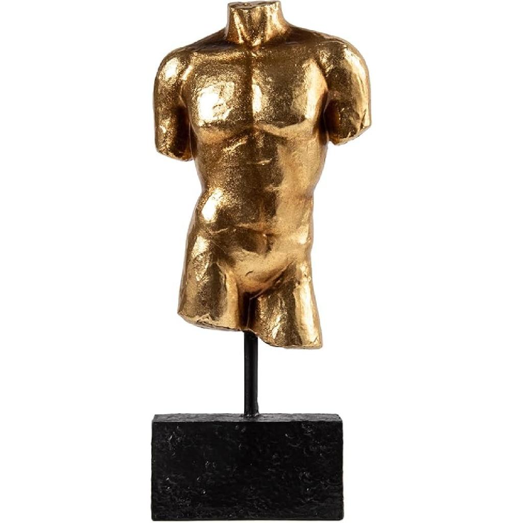 Guichifun Sculptures Home Decor Bust Male Statue - Figure Resin Decoration Modern Gold Decorative Figures Home Art Sculpture Christmas Birthday Gifts