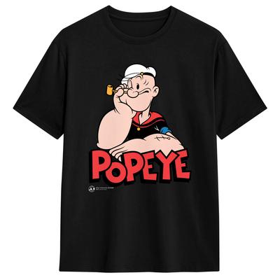 Popeyed the Sailorman T Shirt Summer  100 Cotton TShirts For Men Custom Logo Tee Shirt Short Sleeves Streetwear Tees