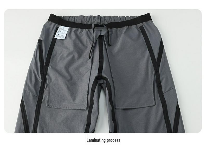 Herren Schnelltrocknende Atmungsaktive Jogginghose – Wasserabweisend, Elastisch, Bequem, Leichte Outdoor-Sportbekleidung