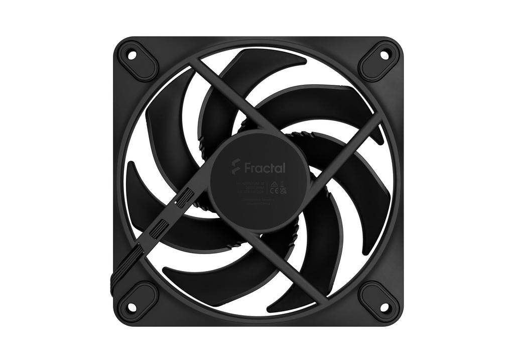 Fractal Design Momentum 12 Black 120mm PC Case Fan FN2091 FD-F-MO1-1201
