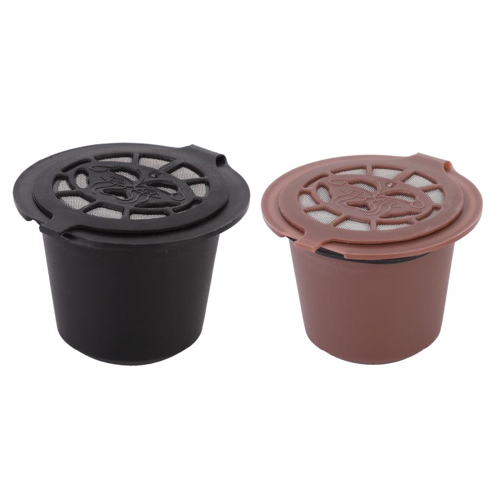 3Pcs Household Reusable Coffee Capsules Filter Refillable Capsules Cup Kitchenware For Nespresso Coffee Maker Accessories