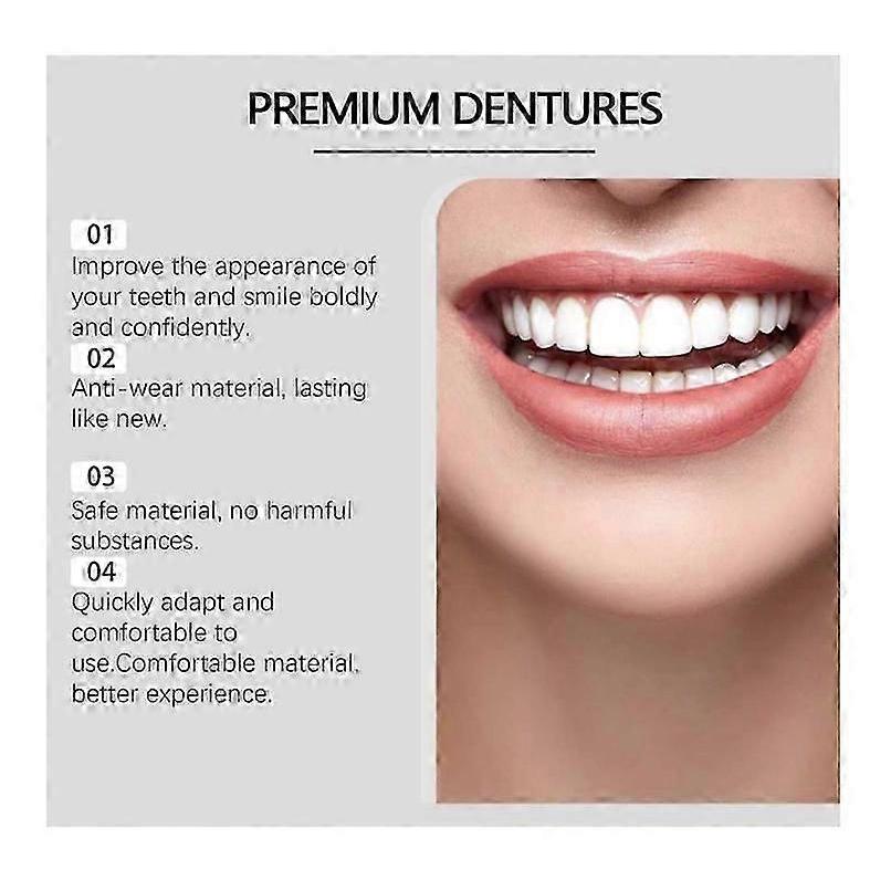 Glidewellpd - Premium Silicone Denture, Smileasego Premium Dentures Full Mouth