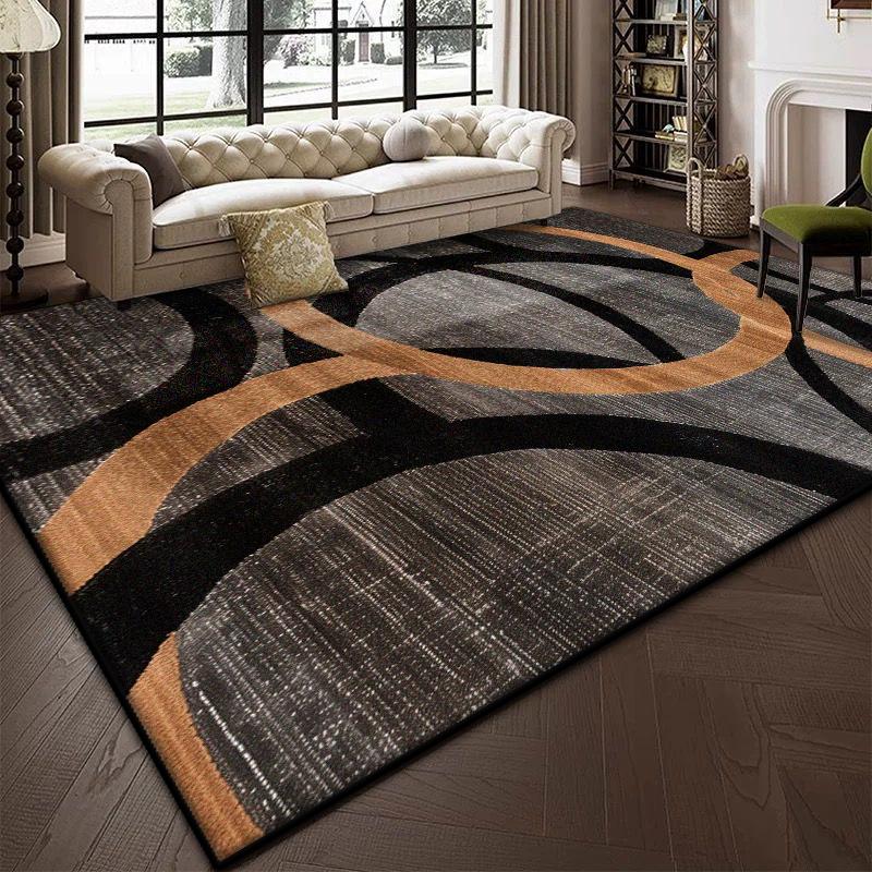 Nordic Abstract Large Living Room Carpets Luxury Decoration Home Sofa Fluffy Plush Rug 200x300CM Bedroom Antiskid Soft Mat Floor